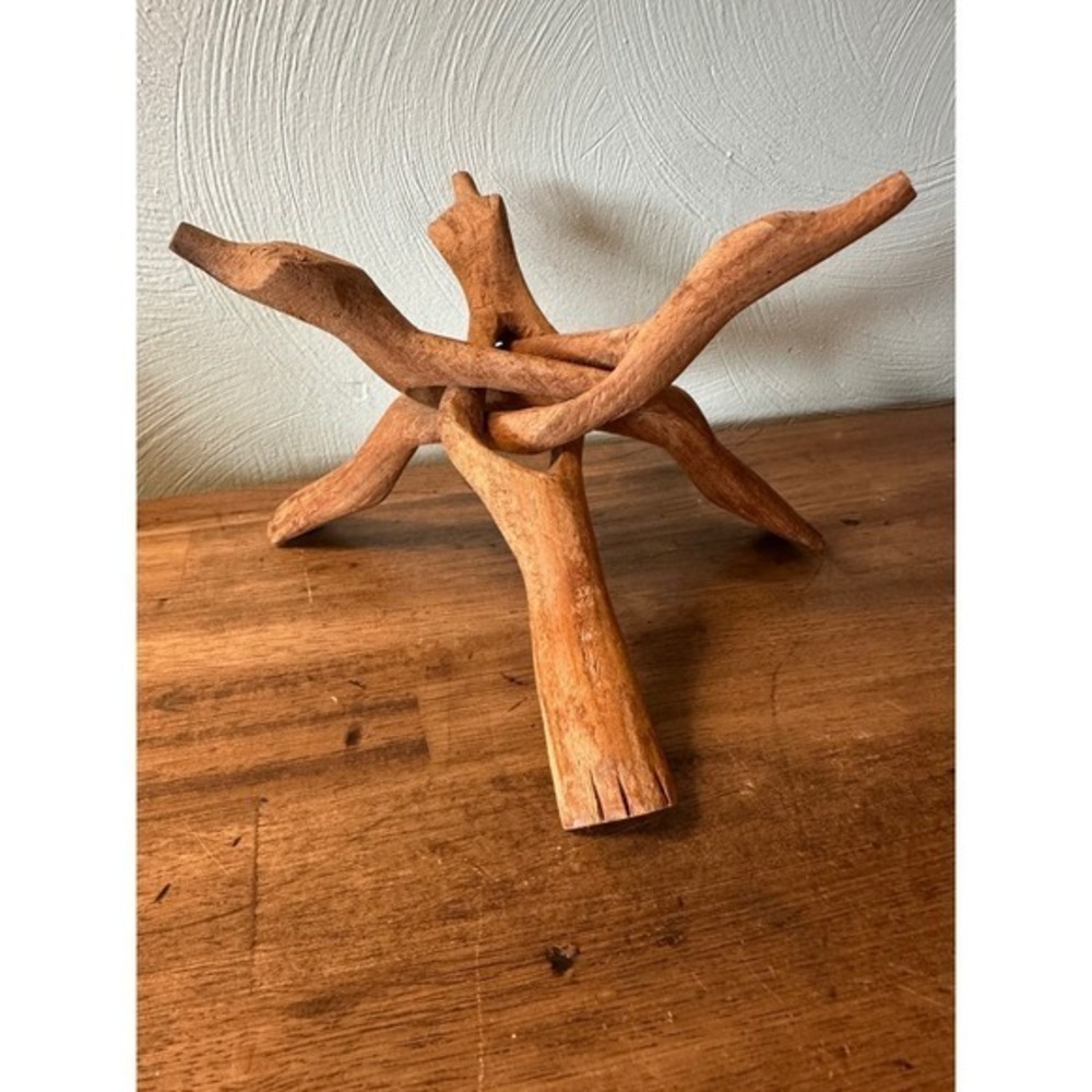 Hand carved wooden‎ Tripod
